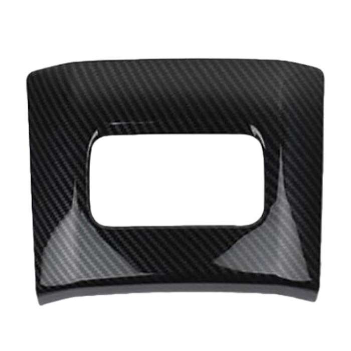for NV200 Evalia Carbon Fiber ABS Interior Gear Shift Box Panel Overlay Cover Trim Interior Dashboar