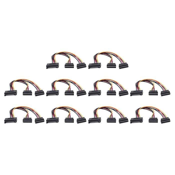 10 Pieces Of Hard Disk Sata One Point Two Power Cord