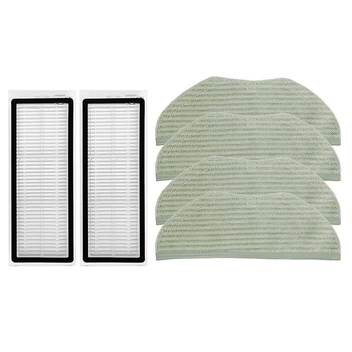 6pcs Filter Mop Cloth for 360 X90 X95 Robotic Vacuum Cleaner Parts