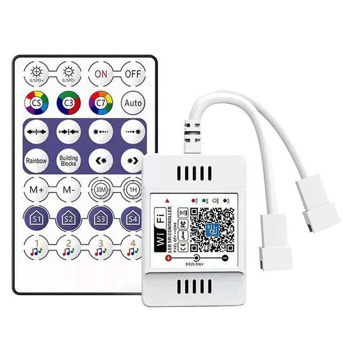 Dc5v-24v 28 Key Rf Controller Remote Control for Ws2811 Rgb Led Strip