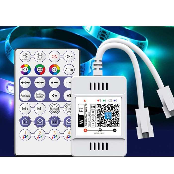 Dc5v-24v 28 Key Rf Controller Remote Control for Ws2811 Rgb Led Strip