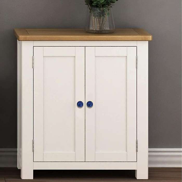 4 Pack Gold Knobs for Dresser Drawers, Kitchen Cupboard , Blue