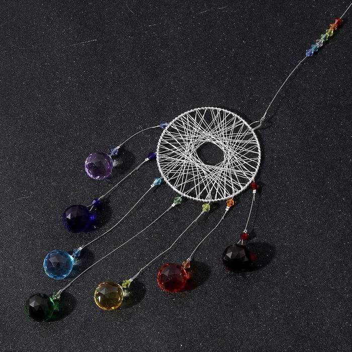 Crystals Rainbow Maker Suncatcher, Crystal Prism Ball Wedding Gift