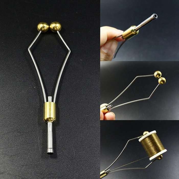 Fishing Lure Fly Tying Tools Widgets Heavy Bullet Head Bobbin Holder
