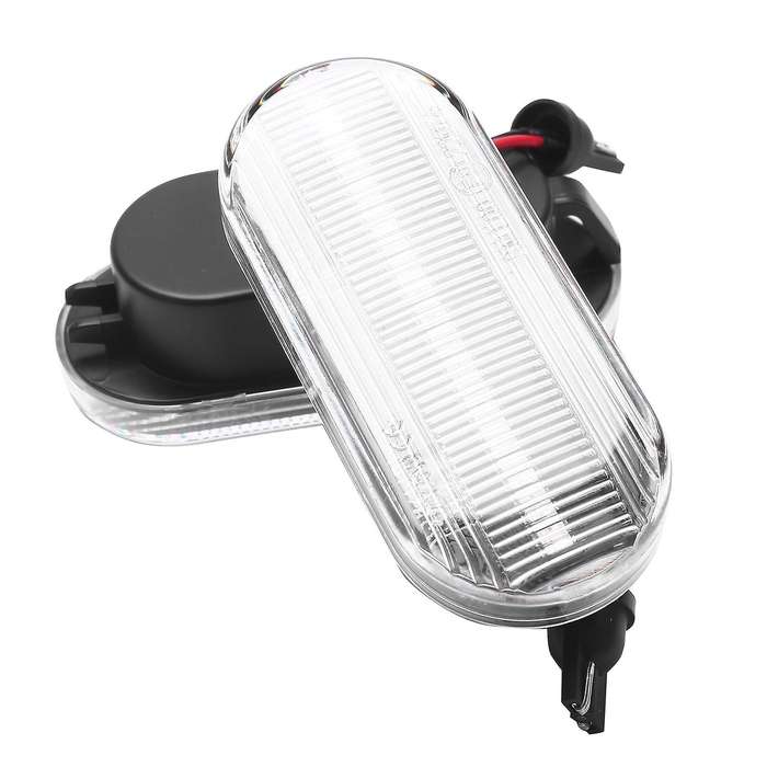 2pcs Lights for Seat Ibiza Leon Skoda Octavia Ford Focus Mk2(white)