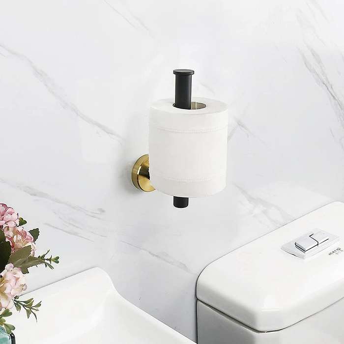 Stainless Steel Wall Mounted Toilet Roll Holder for Bathroom, Kitchen