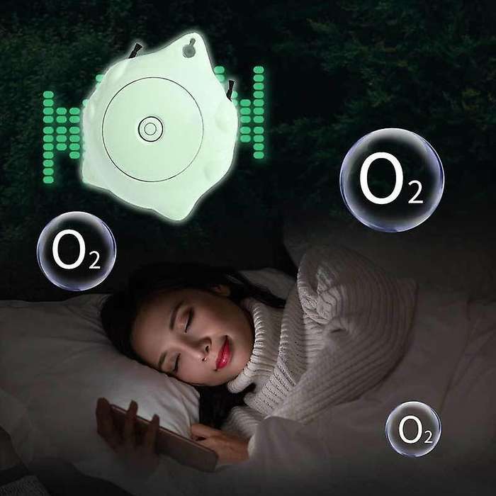 Wearable Air Purifier Negative Ion Generator for Adult Kids Green