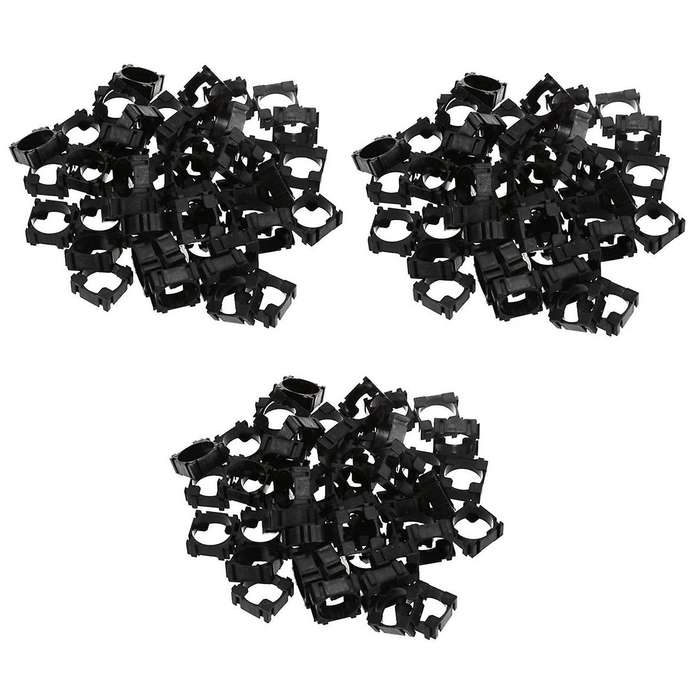 150pcs 18650 Battery Holder Plastic Bracket,for Diy Fixed Battery