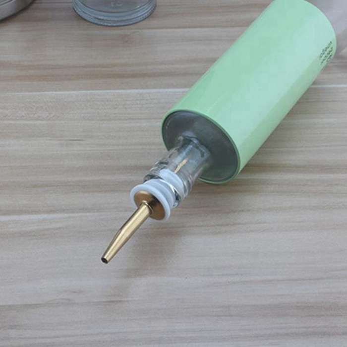 Gold Plated Free Flow Wine Bottle Pour Spout Stopper Wine Accessories