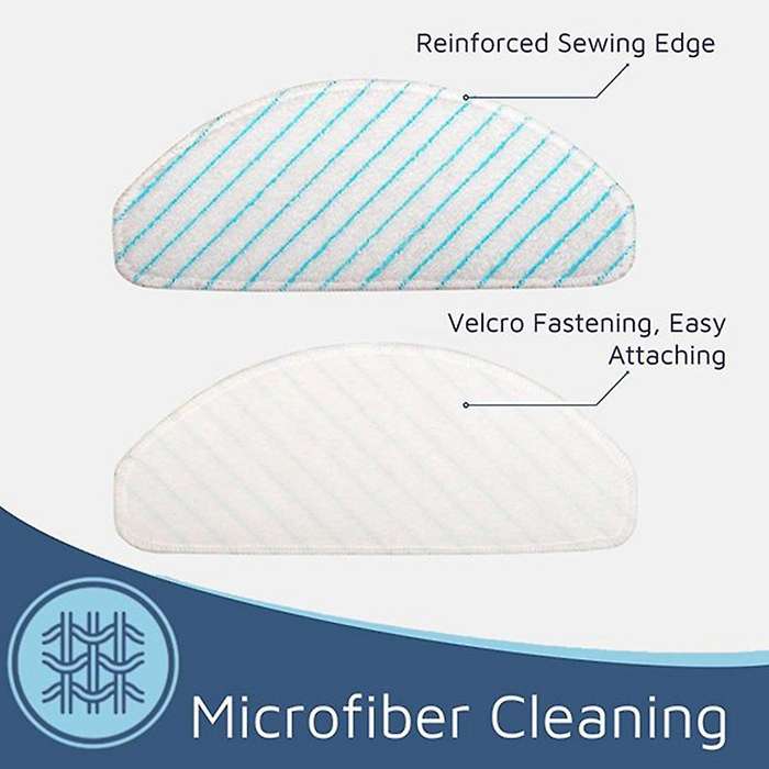 Mopping Pads for Ecovacs Deebot Ozmo T8 T8 Aivi Vacuum Cleaner