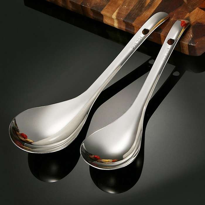 Household Large Vegetable Spoon, Large Soup Spoon, 23x6.7cm