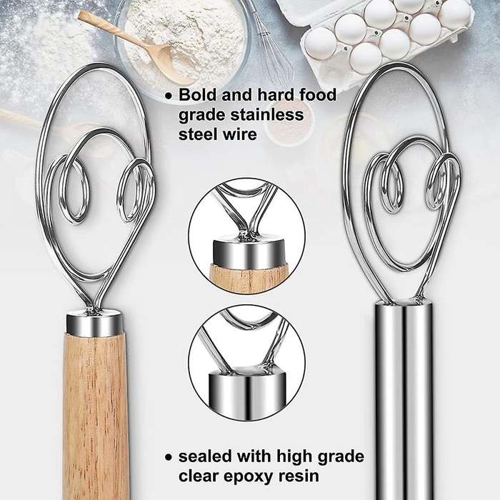 2-piece Danish Dough Mixer Premium Danish Dough Mixer Set