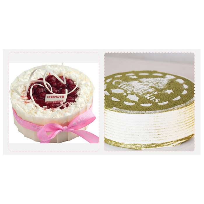 4/6/8 Inch Cake Mold Stainless Steel Baking Tool Set Muffin Ring Diy