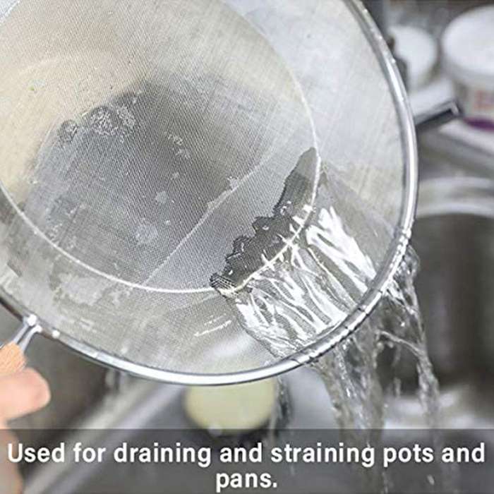 3 Pieces Splatter Guard Mesh Stainless Steel Guard Shield for Kitchen