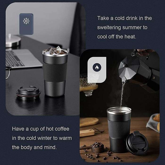 Insulation Stainless Steel Thermal Bottle for Hot Cold Drinks 500ml