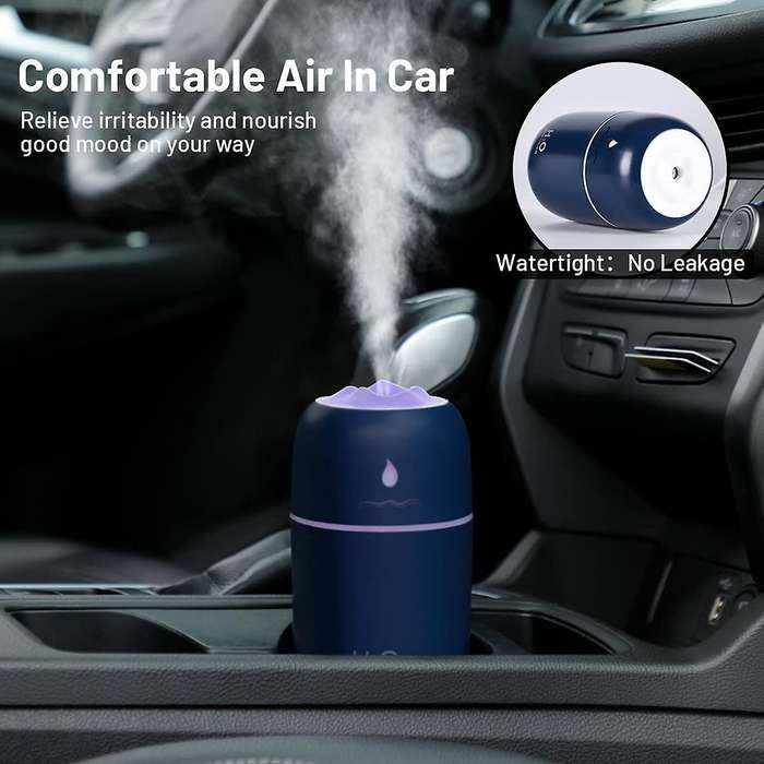 Snow Mountain Cool Mist Humidifier,280ml Usb Humidifier for Office