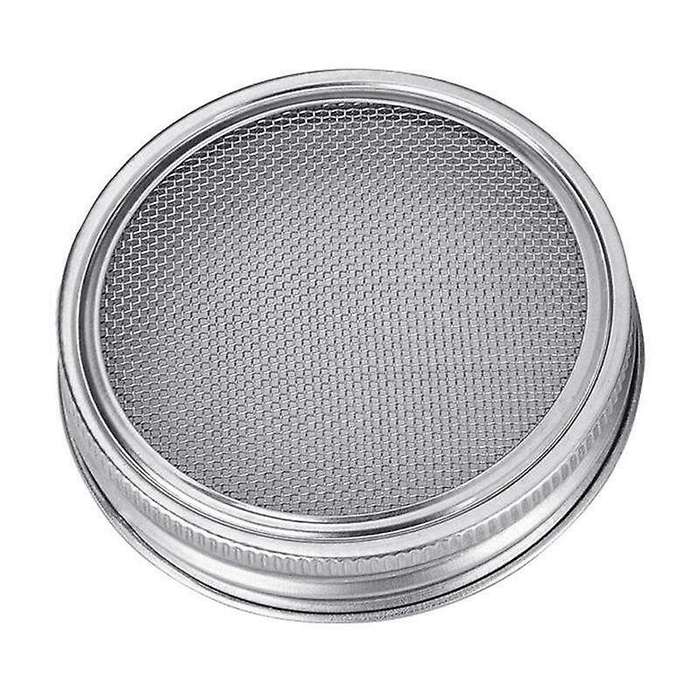 Sprouting Jar with Screen Lid Wide Mouth Quart Mason Sprouter