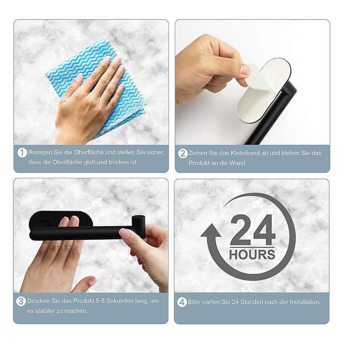 Toilet Roll Holder No Drilling Toilet Roll Holder