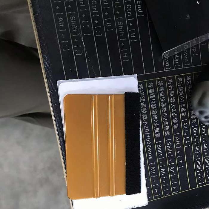 10pcs Carbon Fiber Film Vinyl Wrapping Fabric Felt Squeegee Tool