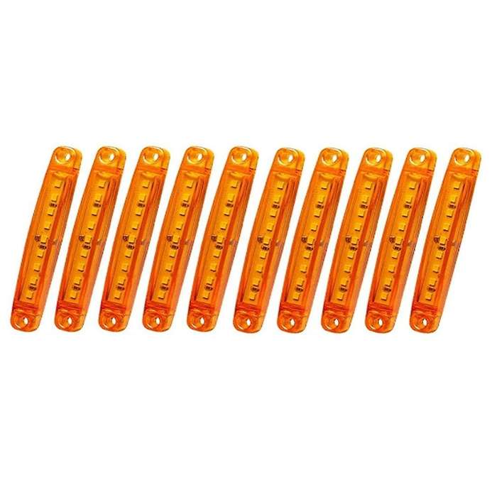 10pcs Car Underglow Lights Led Wheel Lights Rock Lights ,yellow