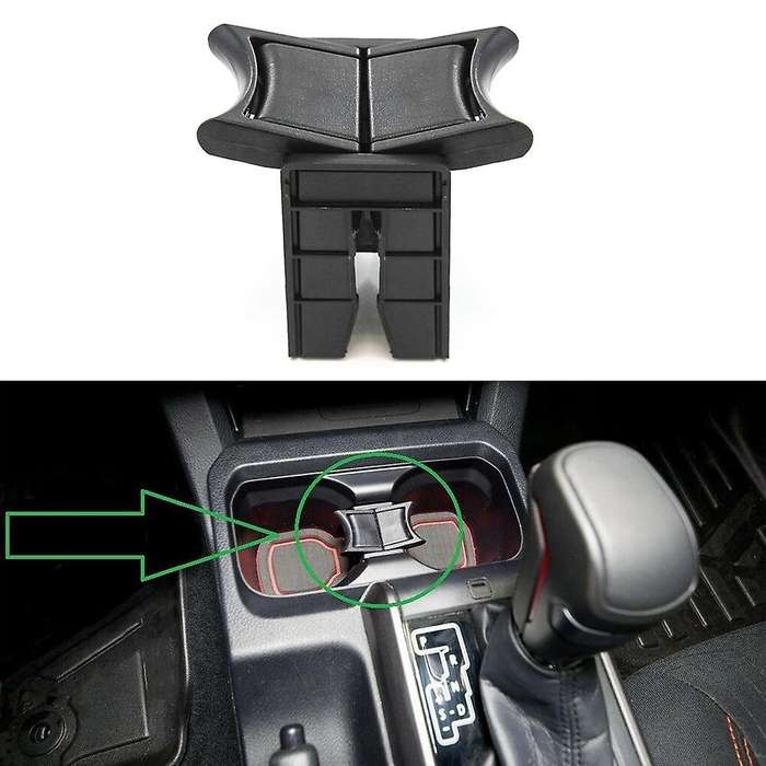 Center Console Cup Holder Insert Divider for Toyota Tacoma