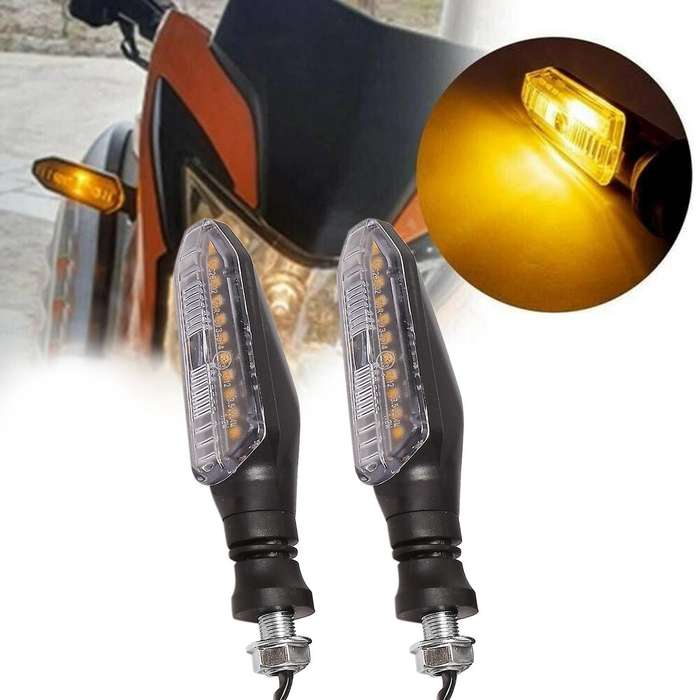 2pcs Motorcycle Led Dynamic Turn Signal Indicator Light for Honda