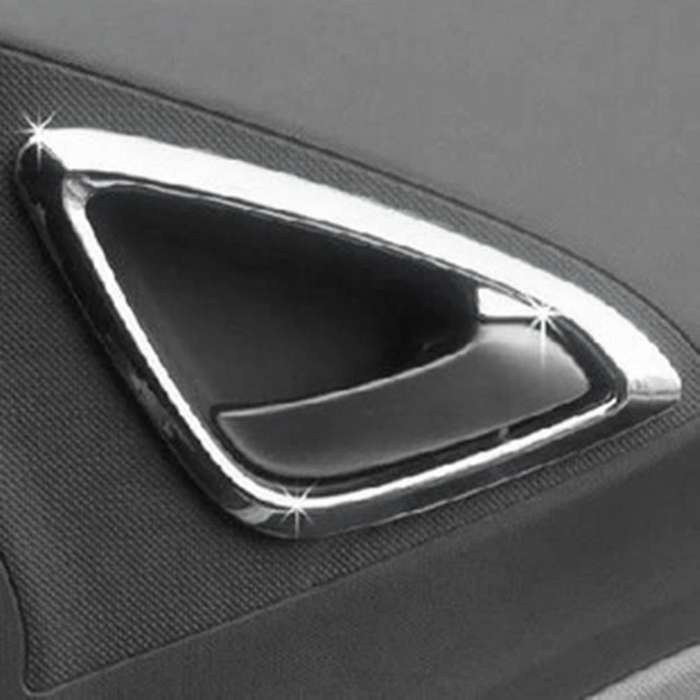 4pcs Inner Side Door Handle Cover Bezel Trim Decorative