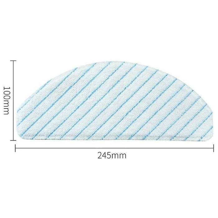 Microfiber Disposable Cleaning Mop for Ecovacs Deebot Ozmo T8 30 Pcs