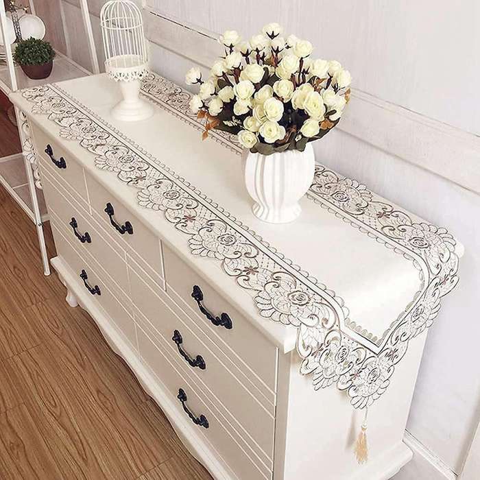 Tea Table Tv Cabinet Tablecloth Lace Banquet Decoration Tablecloth