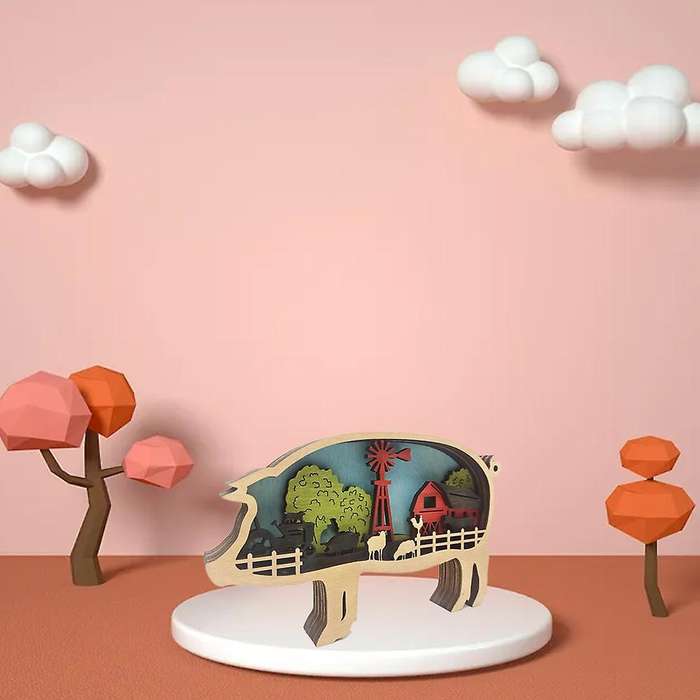 Farm Animals Desk Decoration,decorations for Home,wall(sheep )