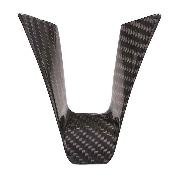 Steering Wheel Decoration Frame Cover Trim, Abs Carbon Fiber