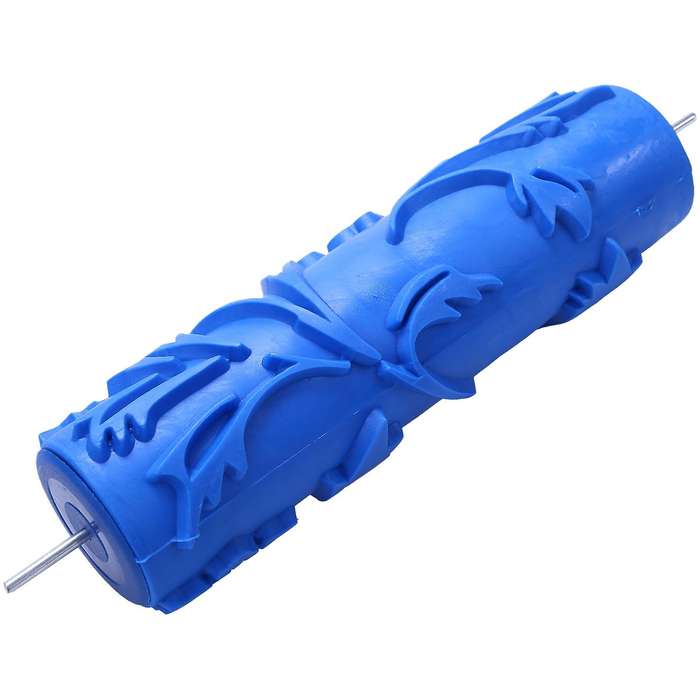 7 Inch 3d Rubber Wall Decorative Painting Roller Rose Roller,110c
