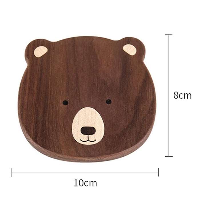Dinner Plate Creative Mini Wooden Plate Japanese Coaster Placemat