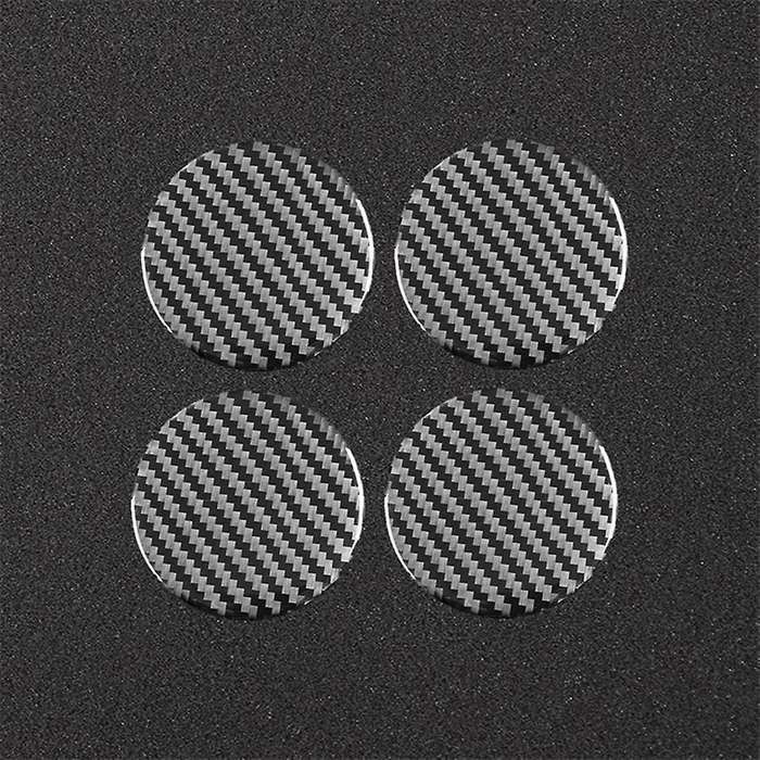 Car Tire Mark Stickers for Tesla Model X 2014-2022 Carbon Fiber