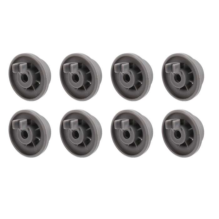 8pcs Dishwasher Lower Rack Basket Dishrack Wheel for Profilo/bosch