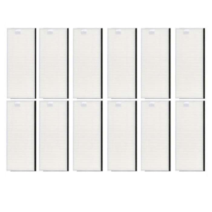 12pcs Hepa Filter Replacement Parts for Ecovacs Deebot