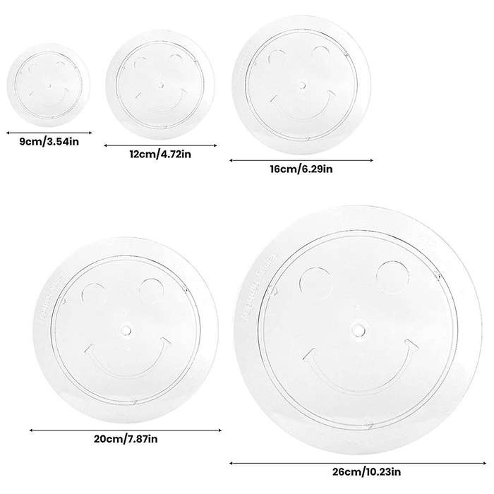 Cake Stand with 15 Plastic Dowel Rods for Multi-tier Cake Decoration