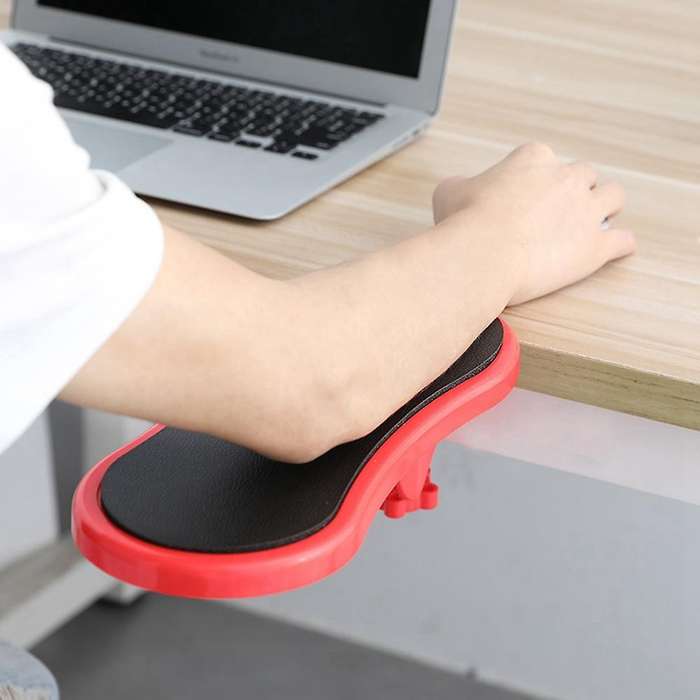 Rotating Computer Arm Rest Pad Ergonomic Home Office Mouse Pad