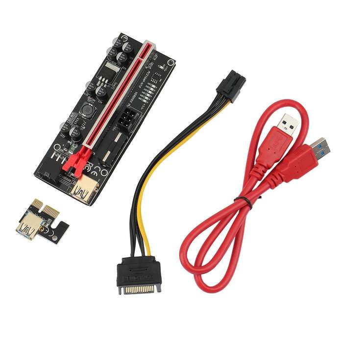 Ver010s Usb3.0 Pci-e Riser Ver010 Plus Express 1x 4x 8x 16x(1set)