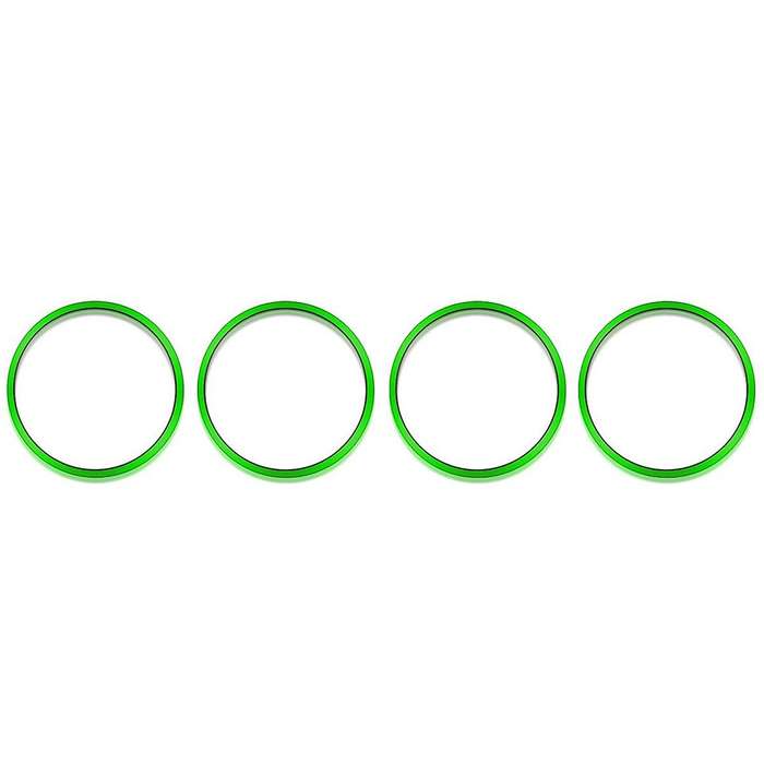 Air Conditioning A/c Outer Vent Rings Trim Decoration Cover(green)