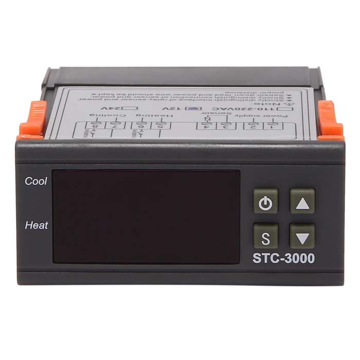 Stc-3000 12v Leddigital Temperature Controller Heating Cooling Sensor