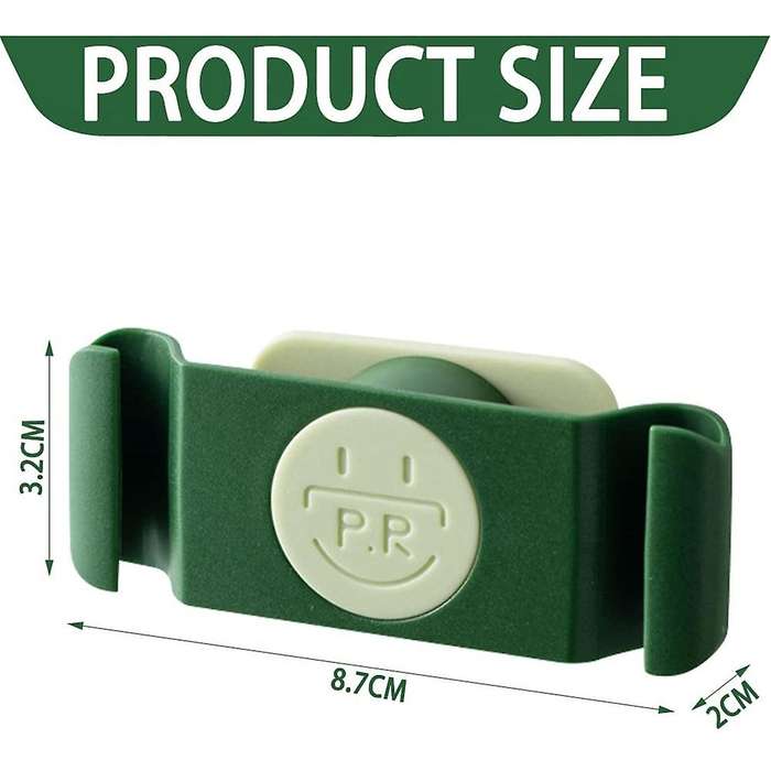 8pc Kitchen Utensil Cord Organizer Bag,cord Clip,green