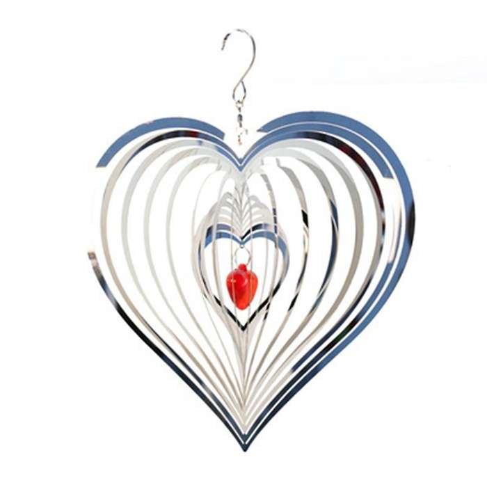 Stainless Steel Stereo Rotating Metal Wind Chime Wind B