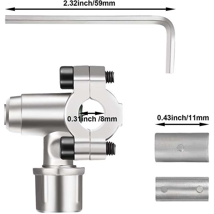 Bpv-31 Piercing Tap Valve Kit Adjustable for Air Conditioners Pipes