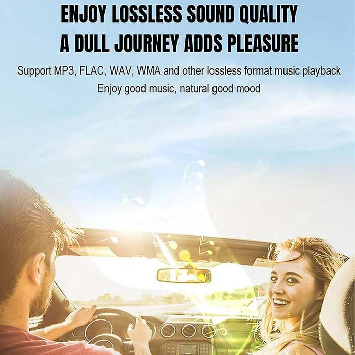 A10 Car Bluetooth 5.0 Fm Transmitter Dual Usb Charger Mp3 Player