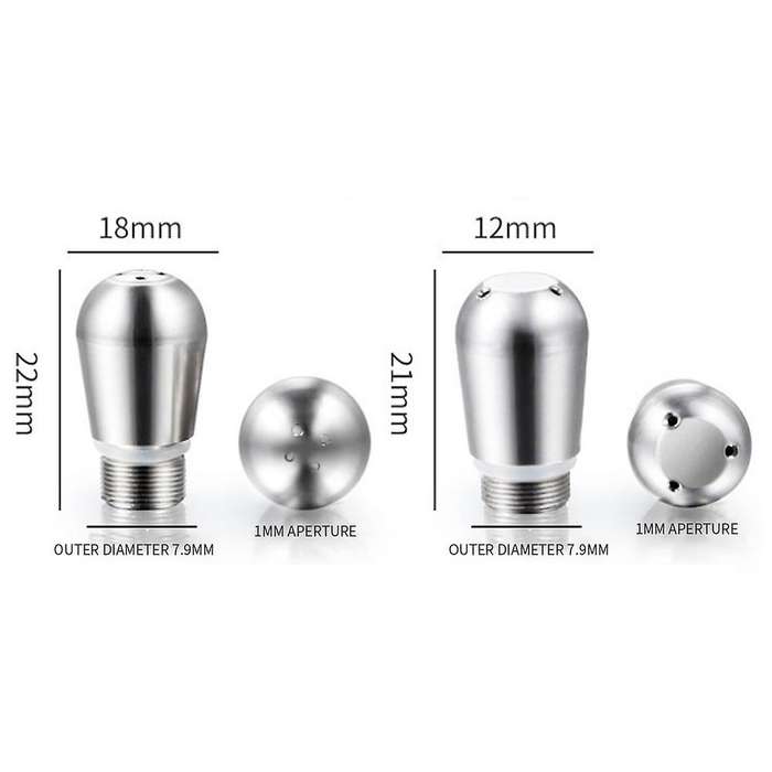 4 Holes Coffee Machine Steam Nozzle Modified Steam Head Accessories