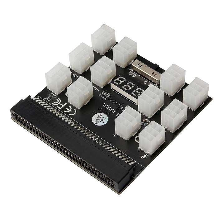 Breakout Board 12 Port 6pin Led Display Power Module Server Card