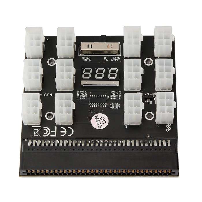Breakout Board 12 Port 6pin Led Display Power Module Server Card