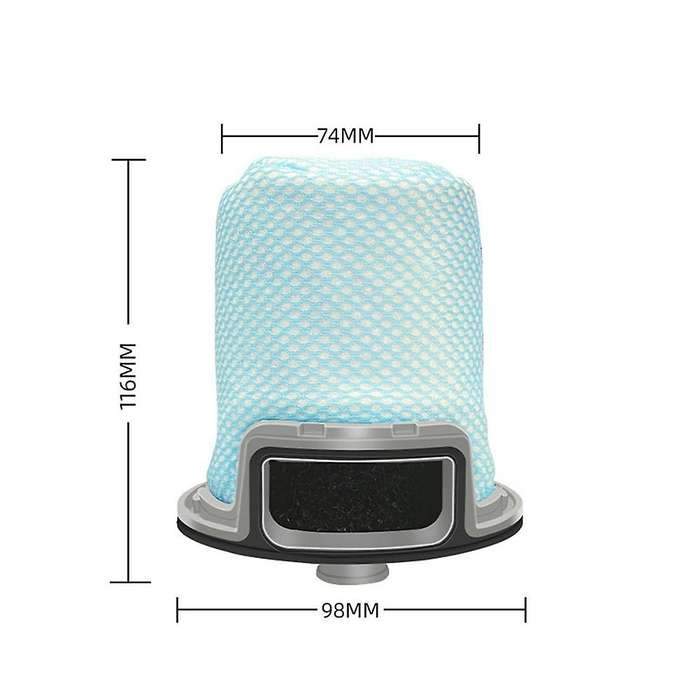 3pcs for Xiaomi Roborock S7 Plus T7s T7 Plus Dust Bag Front Filter