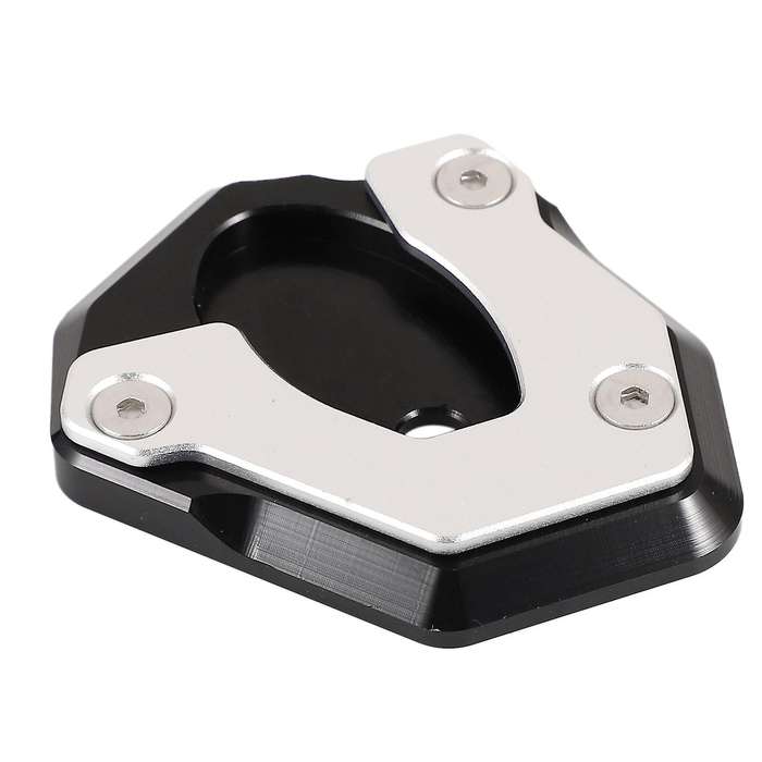 Motorcycle Kickstand Pad for Kawasaki Z400 Z650 Z900 Ninja (black)